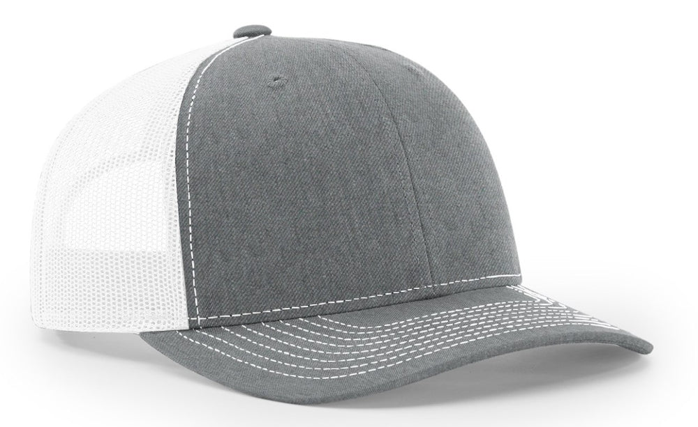 Authentic Richardson Sized 112 Trucker 6 Panel L/XL Twill Mesh Back 112-LXL