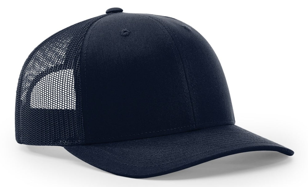 Authentic Richardson Youth Sized 112 Trucker 6 Panel Twill Mesh Back 112-Trucker-Y