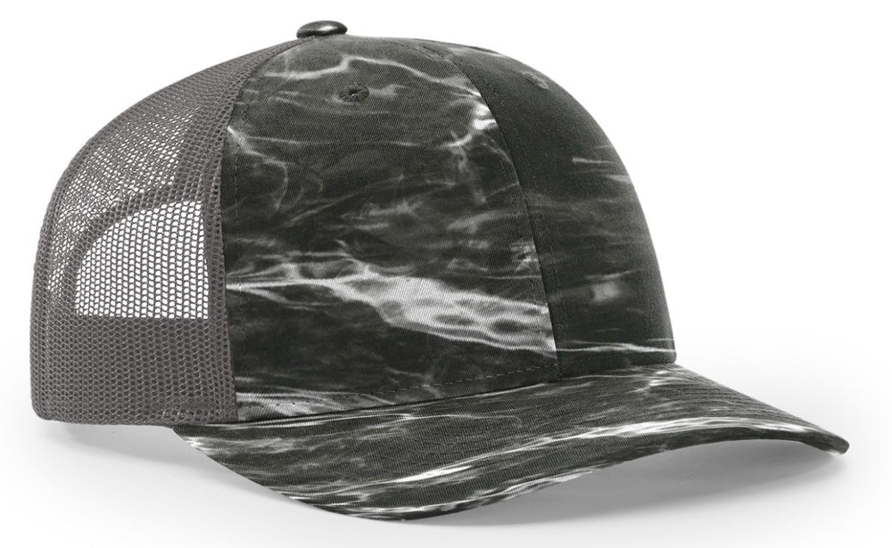 Richardson Trucker Camo Pattern Twill Trucker Mesh 112P Camo