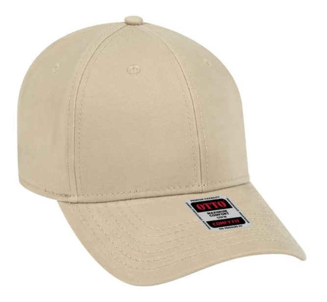 Otto Brushed Stretchable Superior Cotton Twill Low Profile Style Baseball Cap 19-1227