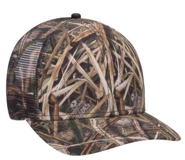 OTTO Cap Mossy Oak 6 Panel Superior Polyester Twill Baseball Cap 171-1292