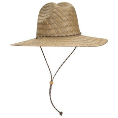 Otto Straw Lifeguard Hat w/Adjustable Cord 170-1325