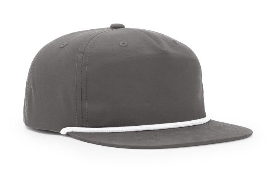Richardson 5 Panel Nylon Grandpa Pinch Snapback 256