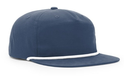 Richardson 5 Panel Nylon Grandpa Pinch Snapback 256