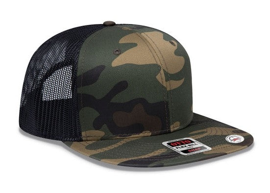 Otto Cotton Twill Flat Gray Under Visor Pro Style 141-1070