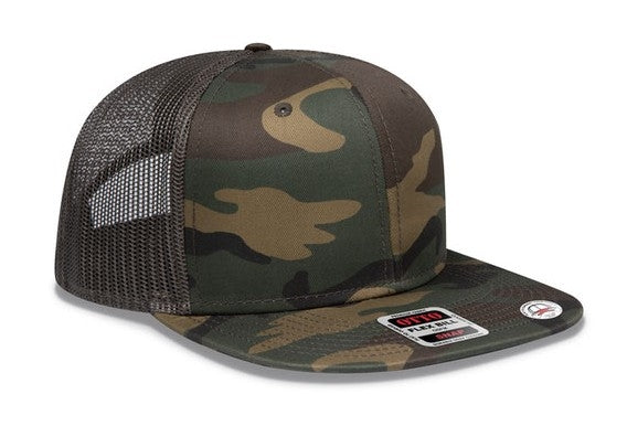 Otto Cotton Twill Flat Gray Under Visor Pro Style 141-1070
