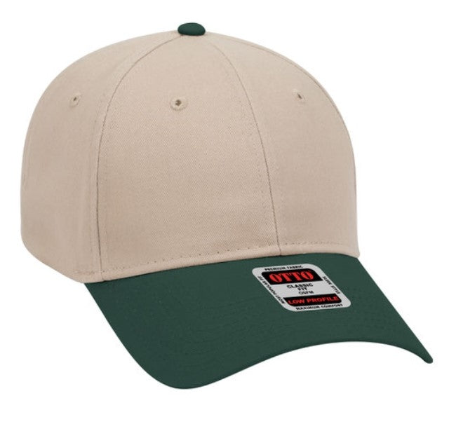 Otto Brushed Cotton Twill Low Profile Pro Style 19-503