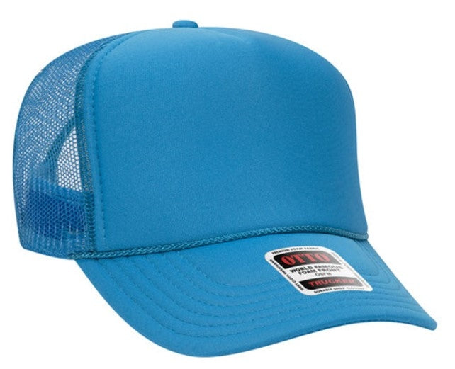 Budget Caps | Otto Foam Front High Crown Golf Mesh Back Caps 39-165