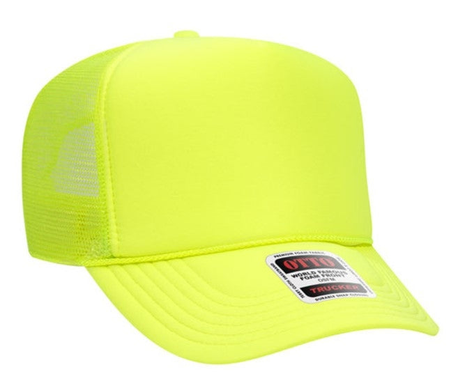 Budget Caps | Otto Foam Front High Crown Golf Mesh Back Caps 39-165