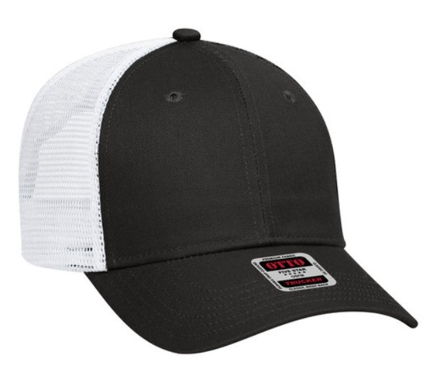 Otto Budget Caps Cotton Twill Low Profile Pro Style Mesh Back 83-473