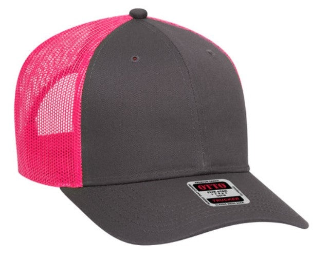 Otto Budget Caps Cotton Twill Low Profile Pro Style Mesh Back 83-473