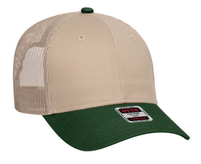 Otto Budget Caps Cotton Twill Low Profile Pro Style Mesh Back 83-473