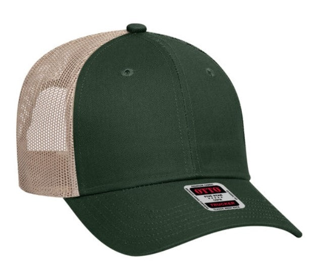 Otto Budget Caps Cotton Twill Low Profile Pro Style Mesh Back 83-473