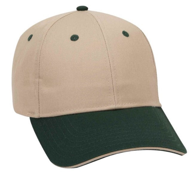 Blank Caps | Otto Cotton Twill Sandwich Visor Low Profile Pro Style 23-434