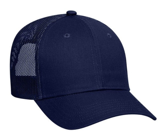 Otto Budget Caps Cotton Twill Low Profile Pro Style Mesh Back 83-473