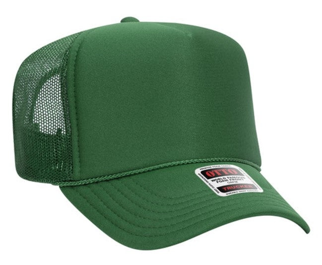 Budget Caps | Otto Foam Front High Crown Golf Mesh Back Caps 39-165