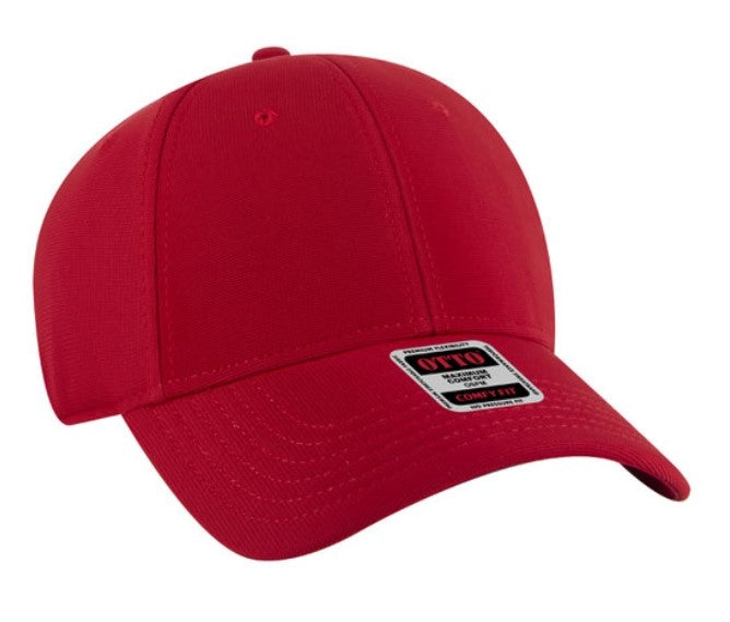 6 Panel Low Profile Comfy Fit 100% Polyester Moisture Wicking  19-1324