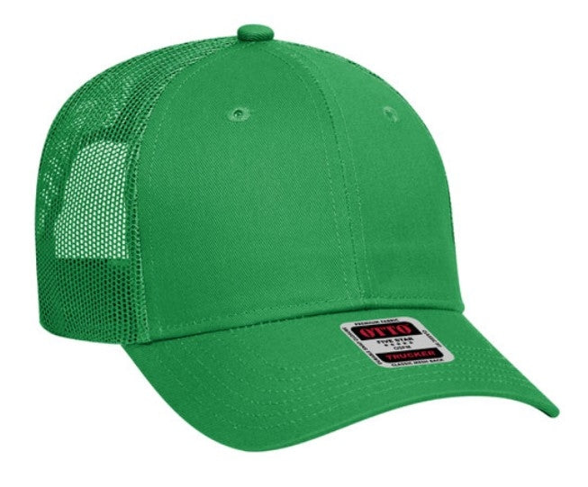 Otto Budget Caps Cotton Twill Low Profile Pro Style Mesh Back 83-473