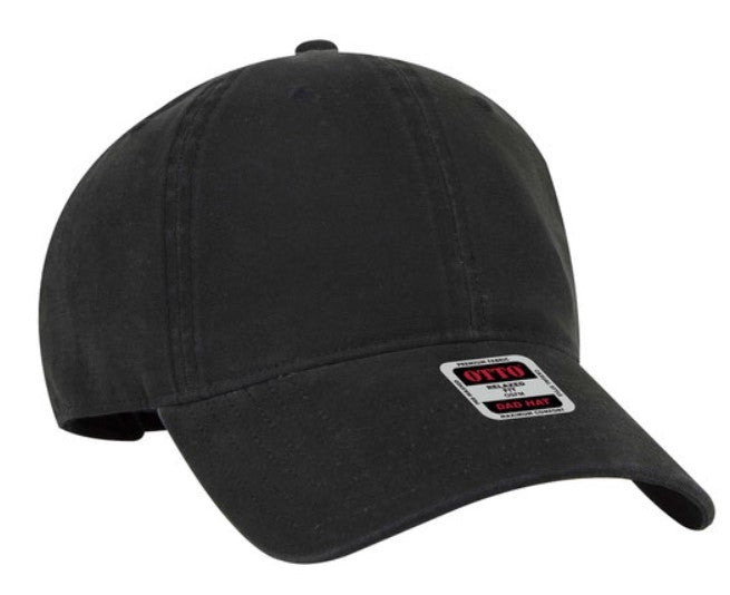 OTTO Cap 6 Panel Garment Washed Relaxed Dads Cap  18-3