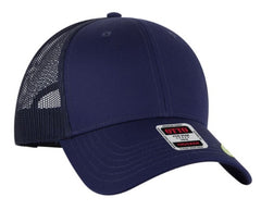 OTTO Cap 6 Panel Low Profile Mesh Back Trucker Hat 83-4