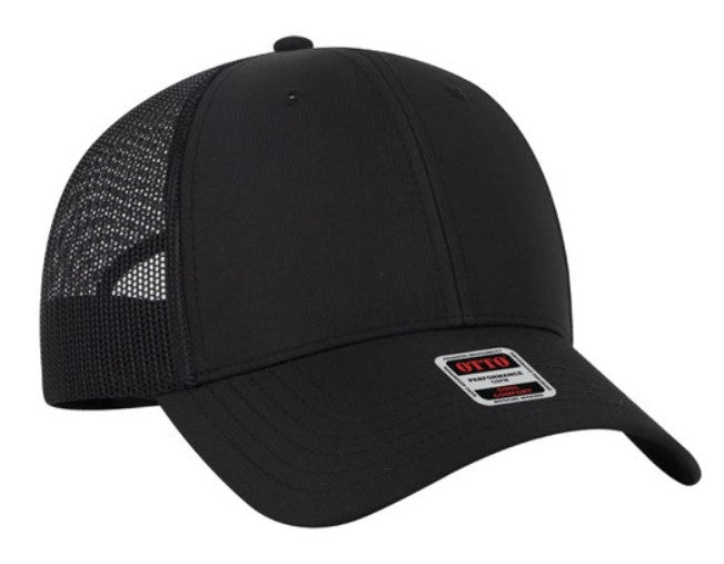 OTTO Cap 6 Panel Polyester Low Profile Micro Mesh Back Trucker Hat 83-3
