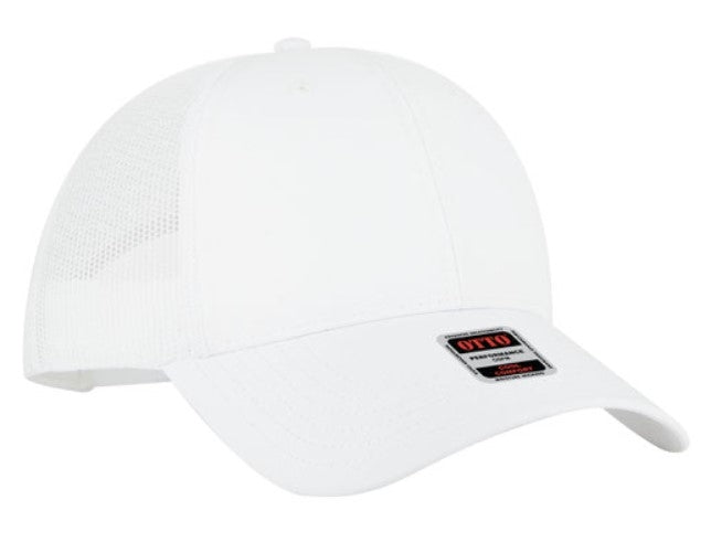 OTTO Cap 6 Panel Polyester Low Profile Micro Mesh Back Trucker Hat 83-3