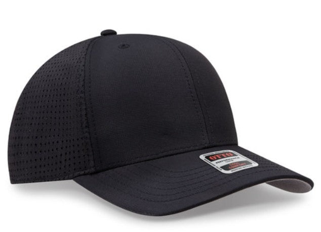 OTTO Cap 6 Panel Mid Profile Perforated Mesh Back Panels Hat 27-2