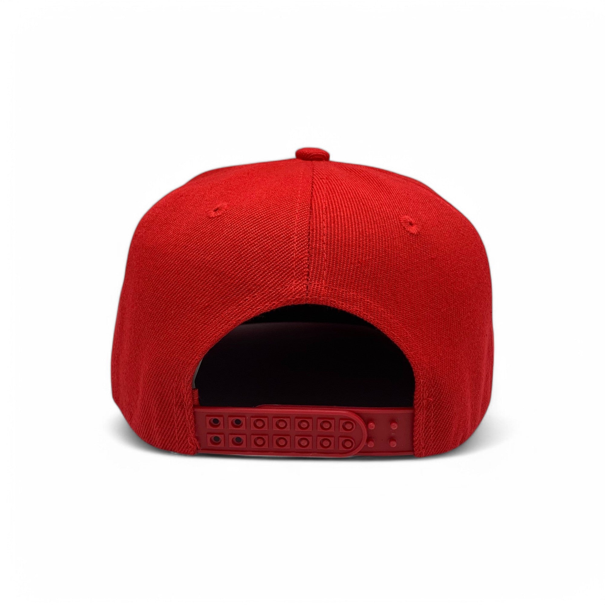 Basic Cap Plain Poly Snapback Hat 8002