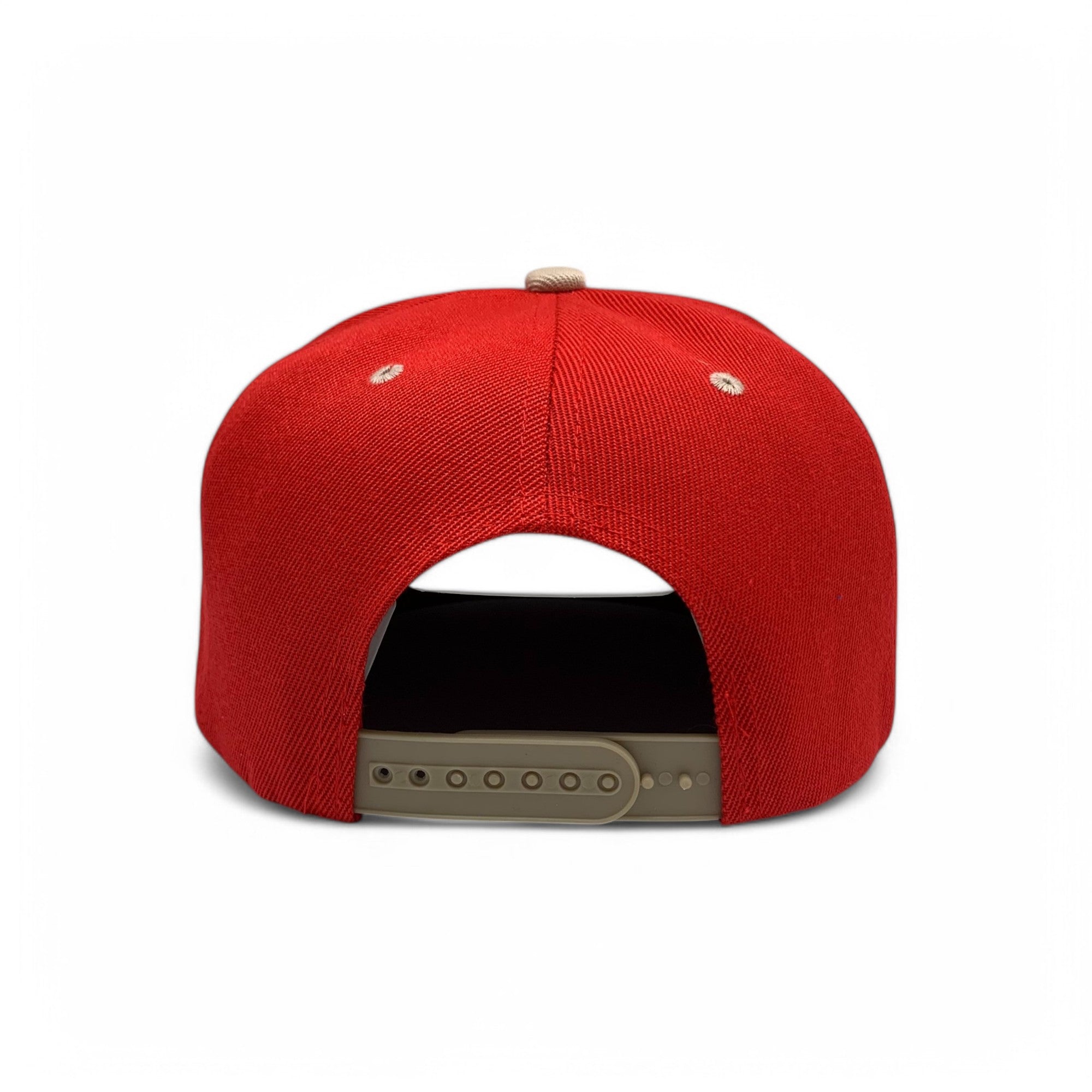 Basic Cap Plain Poly Snapback Hat 8002