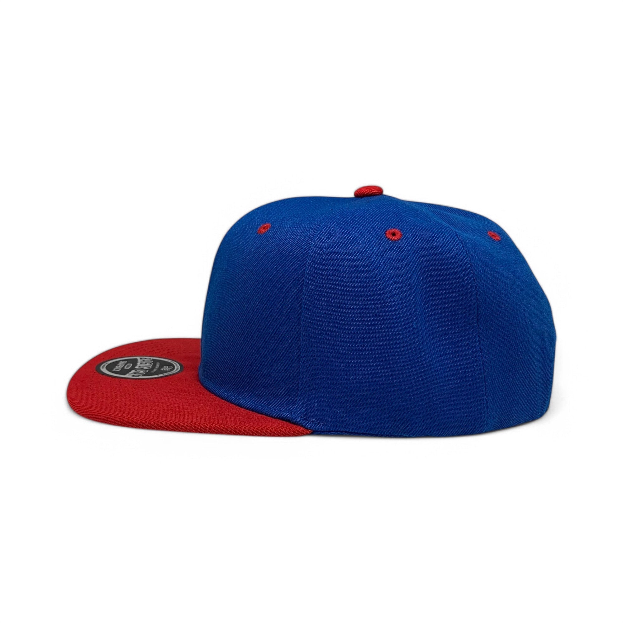 Basic Cap Plain Poly Snapback Hat 8002