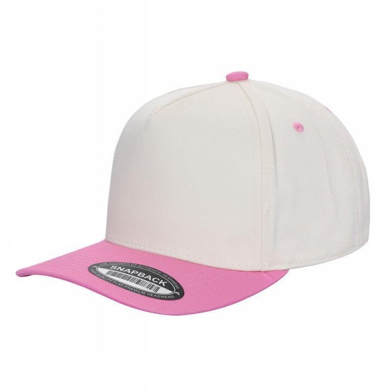 WAYCAP TC 5-Panel Snapback Hat TAN/BLK