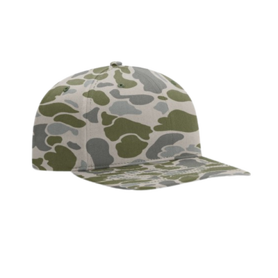 Richardson 6 Panel Camo Printed Twill Cap 312P