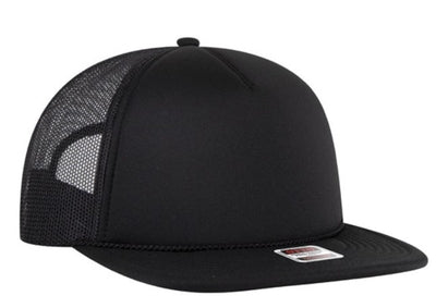 OTTO 5 Panel Foam Front Mesh Back Trucker Snapback Hat 3995015-1