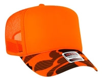 Budget Caps | Otto Foam Front High Crown Golf Mesh Back Caps 39-165