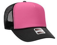Budget Caps | Otto Foam Front High Crown Golf Mesh Back Caps 39-165