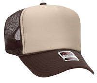 Budget Caps | Otto Foam Front High Crown Golf Mesh Back Caps 39-165