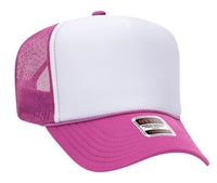 Budget Caps | Otto Foam Front High Crown Golf Mesh Back Caps 39-165
