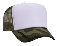 Budget Caps | Otto Foam Front High Crown Golf Mesh Back Caps 39-165