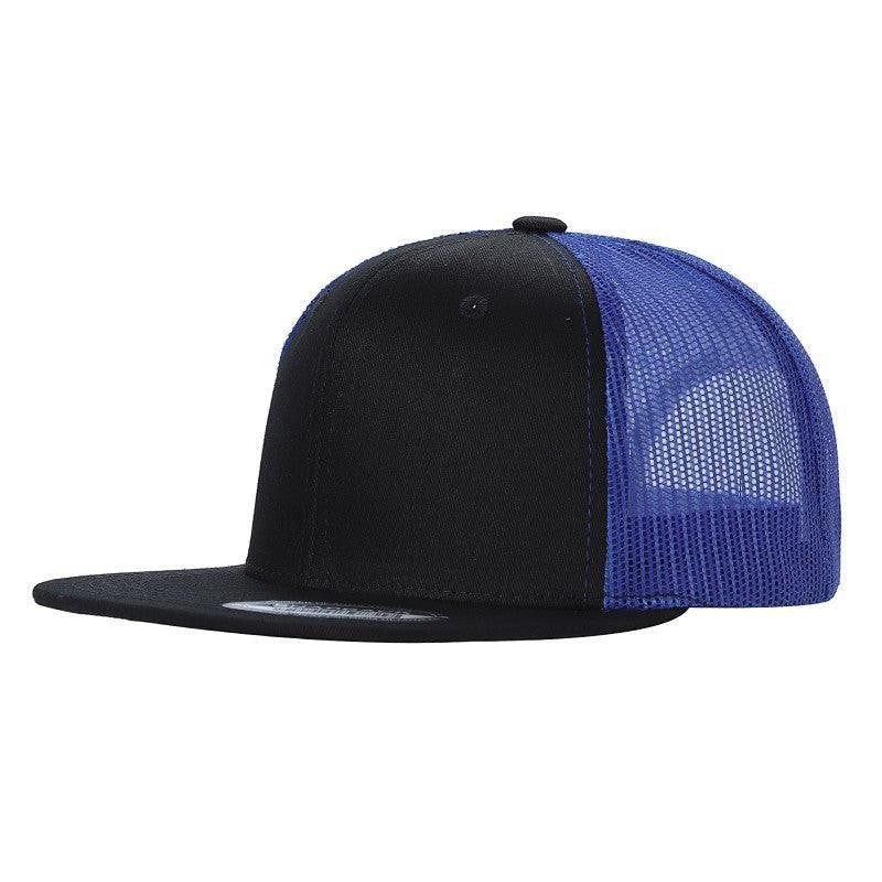 WAYCAP 6FTM 6 Panel Flat Bill Mesh Trucker Hat