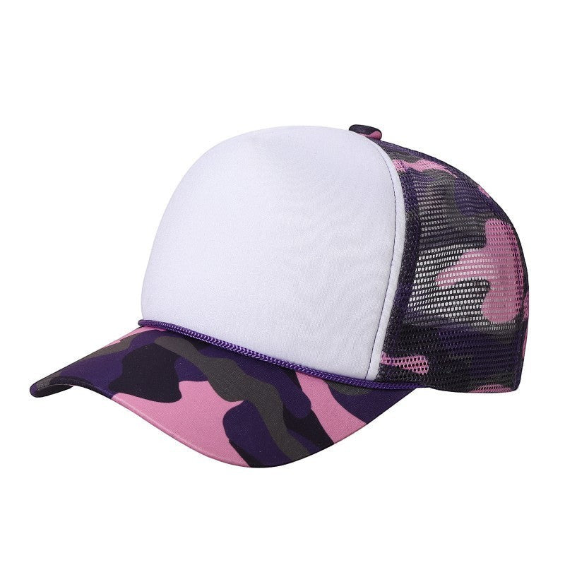 Classic Foam Front Trucker Hat With Mesh Back And Snapback Closure