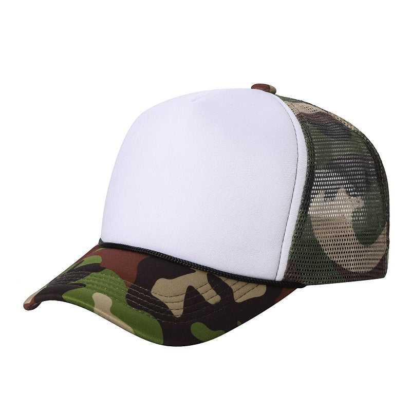 Classic Foam Front Trucker Hat With Mesh Back And Snapback Closure
